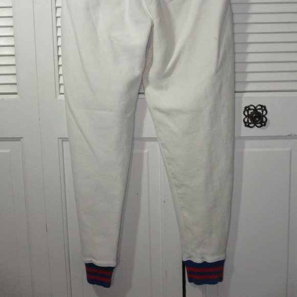 Vtg. Champion Reverse Weave White Spell-Out Joggers/Sweatpants M - Picture 2 of 12